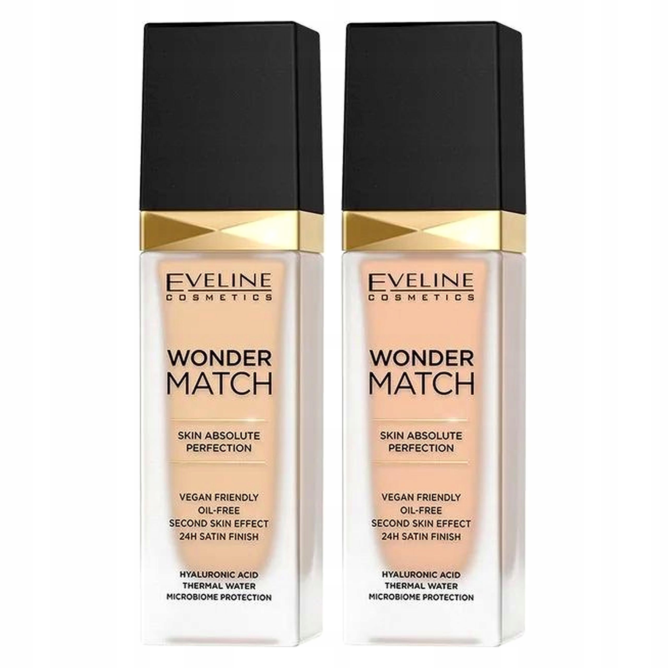 Eveline Cosmetics Podkład Wonder Match 016 Light Beige Krycie Almond-Zdjęcie-0