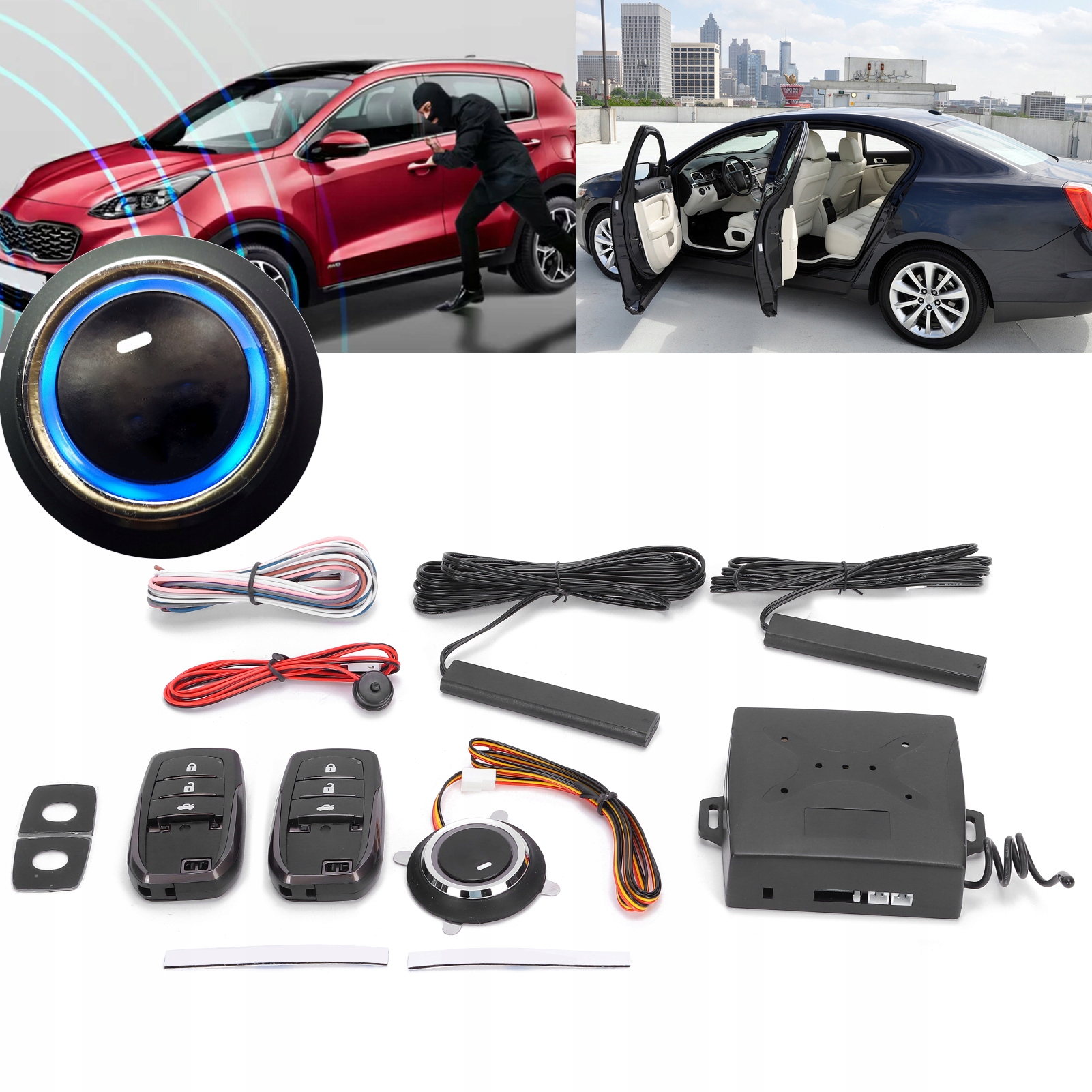 STEROWNIK ZAMKA CENTRALNEGO DO SAMOCHODÓW 12V Stan opakowania oryginalne