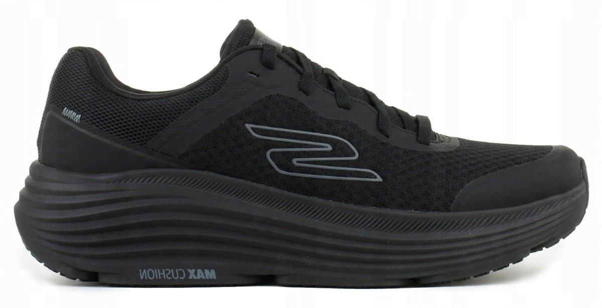 Buty Do Biegania Męskie Sportowe Obuwie Czarne Siateczka Skechers 40