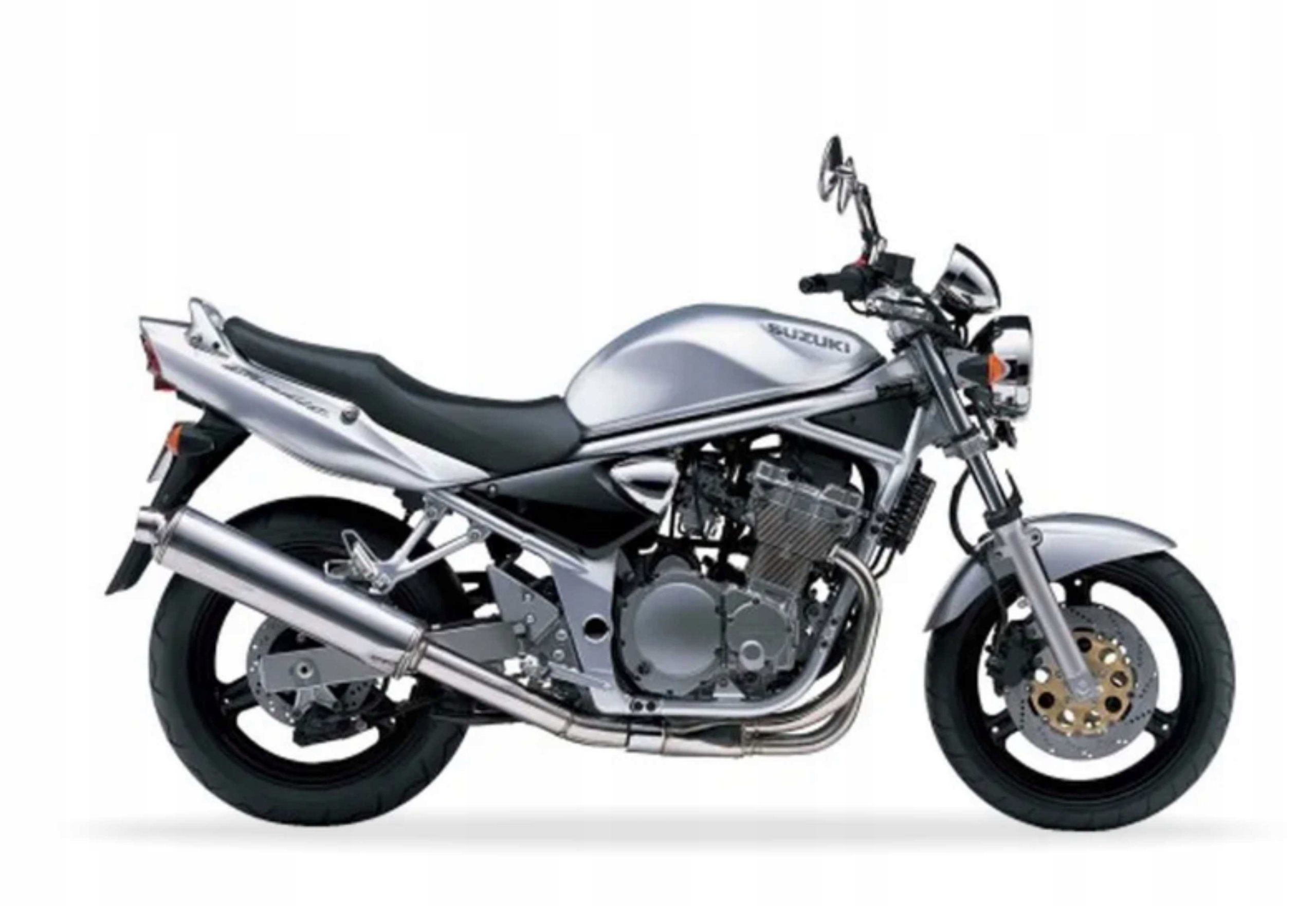 Samolepky Juula Pro Suzuki Gsf 600 N Bandit 2001-2004 Stříbrné