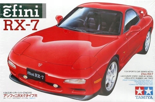 Tamiya Model plastový Efini RX-7+ 1/24