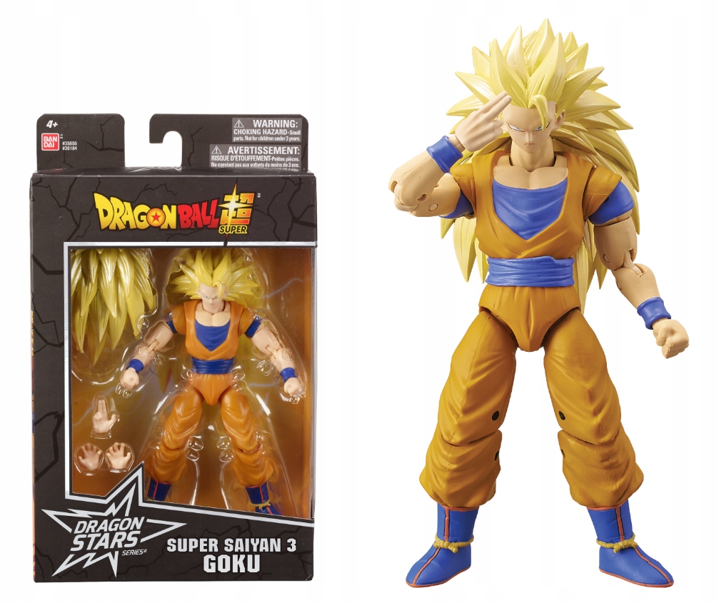 Dragon Ball Goku SS3 Figurka Dragon Stars 17 cm Série 10 Bandai
