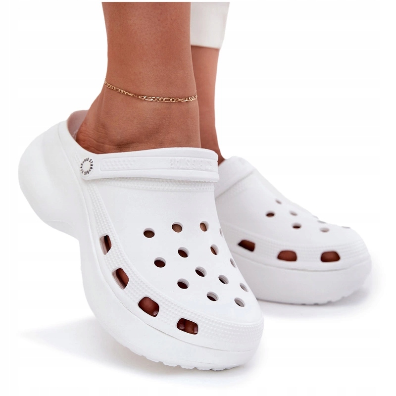 Nazouváky S Masivní Podrážkou Big Star RR274A119 Bílé 36