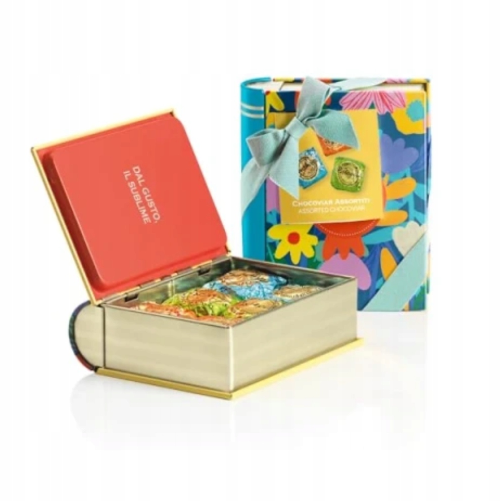 Venchi Spring Collection Mini Book mini książka z różnymi pralinami 117 g