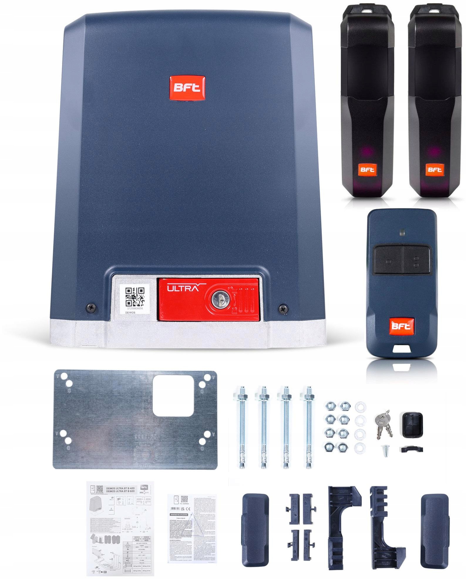Sada Bft Deimos Ultra Bt B400 Ee Kit pre 400 kg posuvných brán