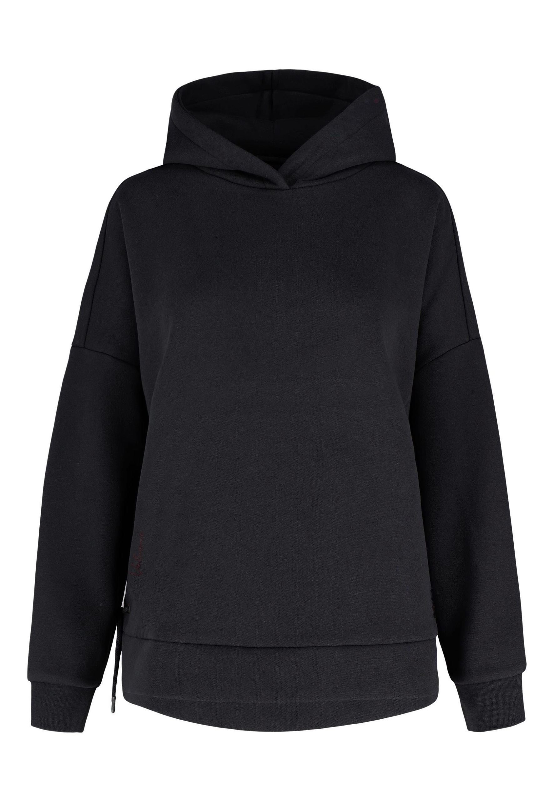 Bavlněná bavlněná mikina Velkého Volcano Velisa S Kapucí Černá, Vulkán, B-sigi, L