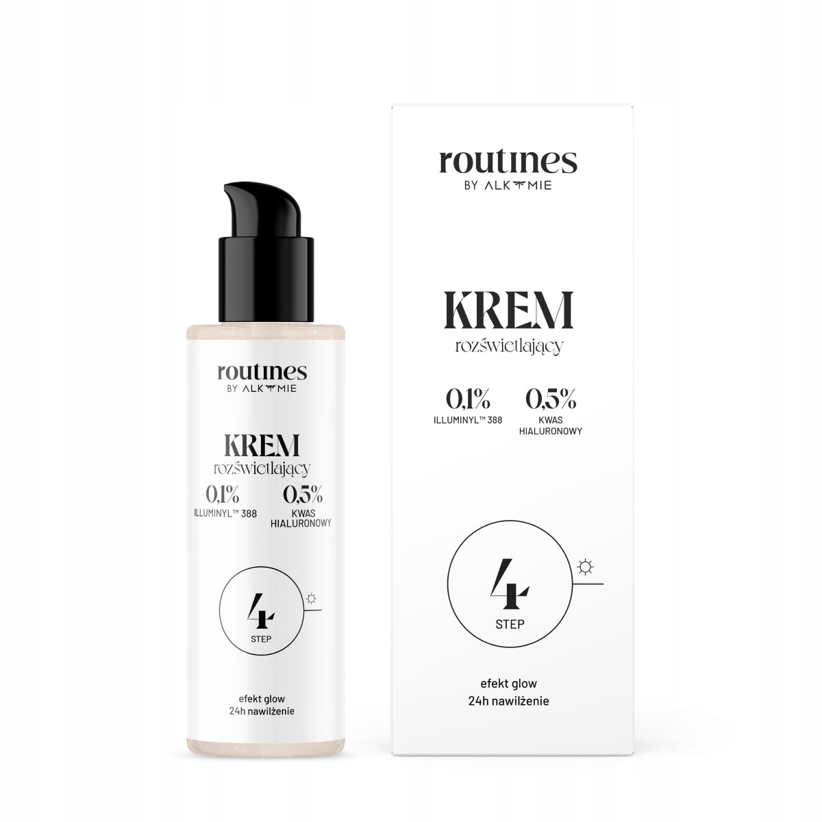 Routines By Alkmie rozjasňující denní krém na obličej 50 ml