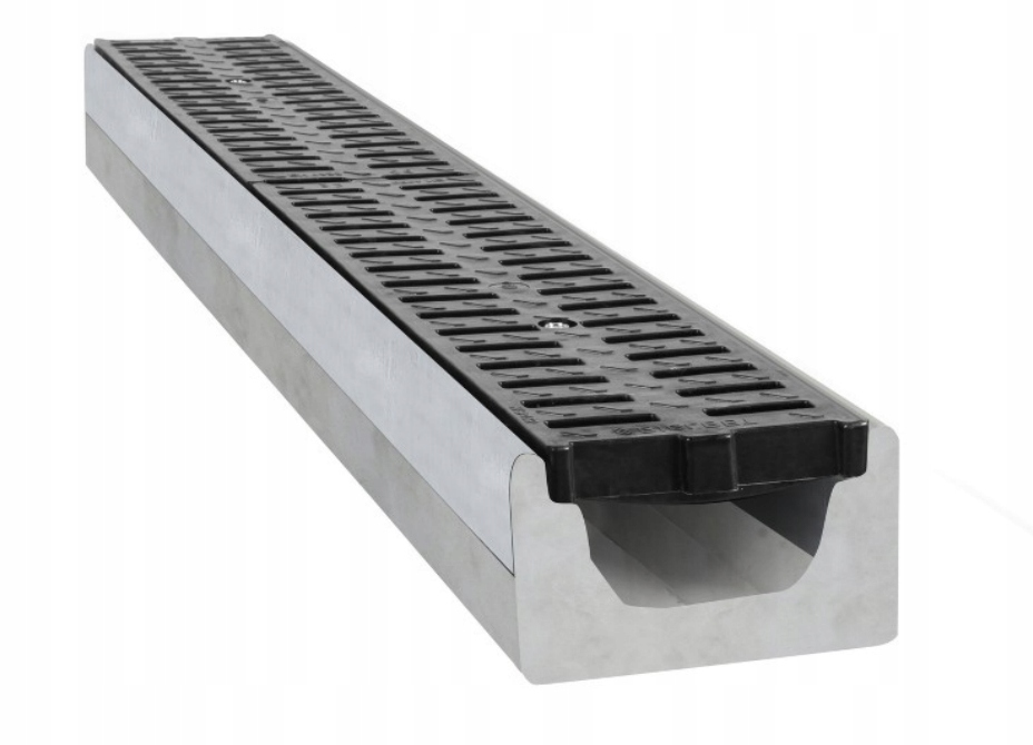 Lineární Odvodnění Koryto Betonové koryto plast Pp B125 145x90