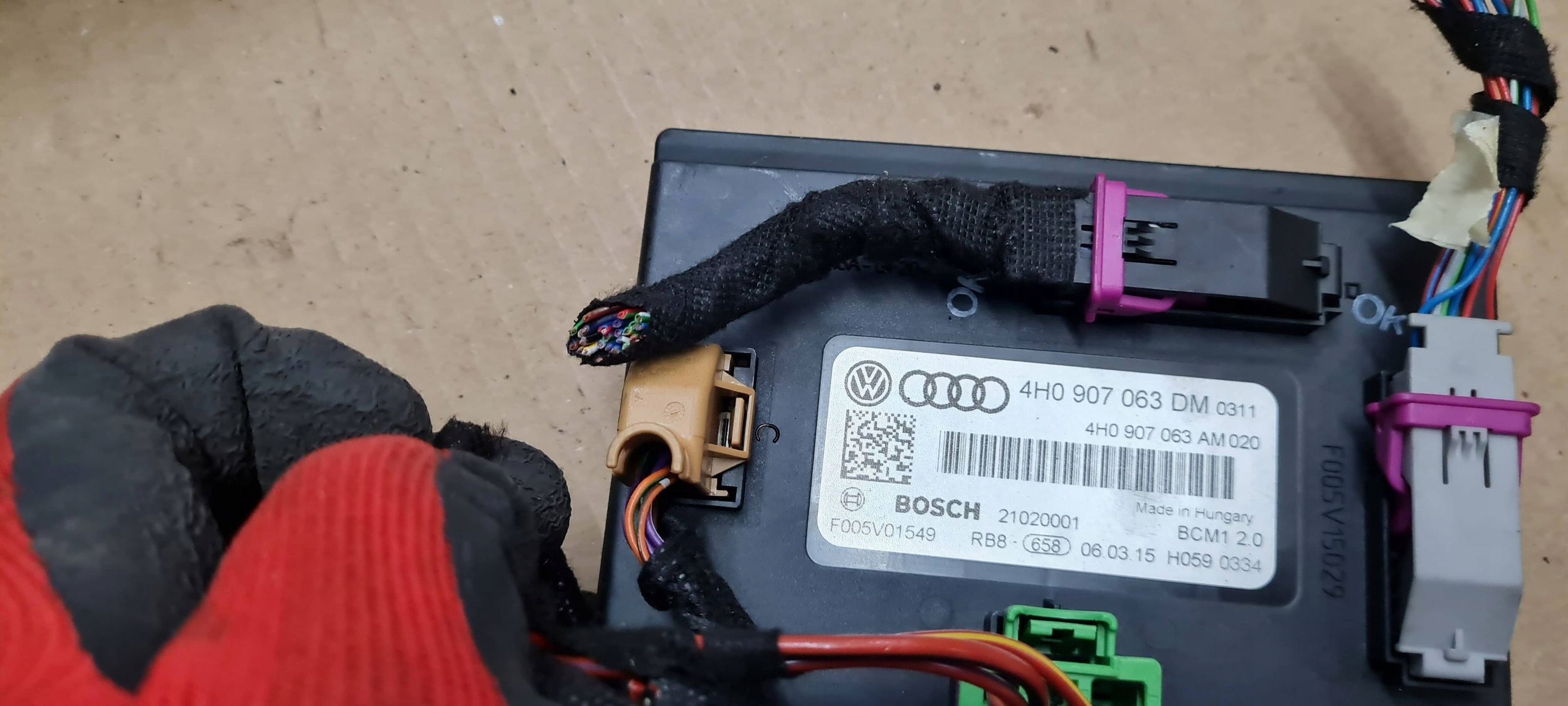 S6 C7 4G LIFT A6 module control unit KOMFORTU 4H0907063DM S7 4G A7