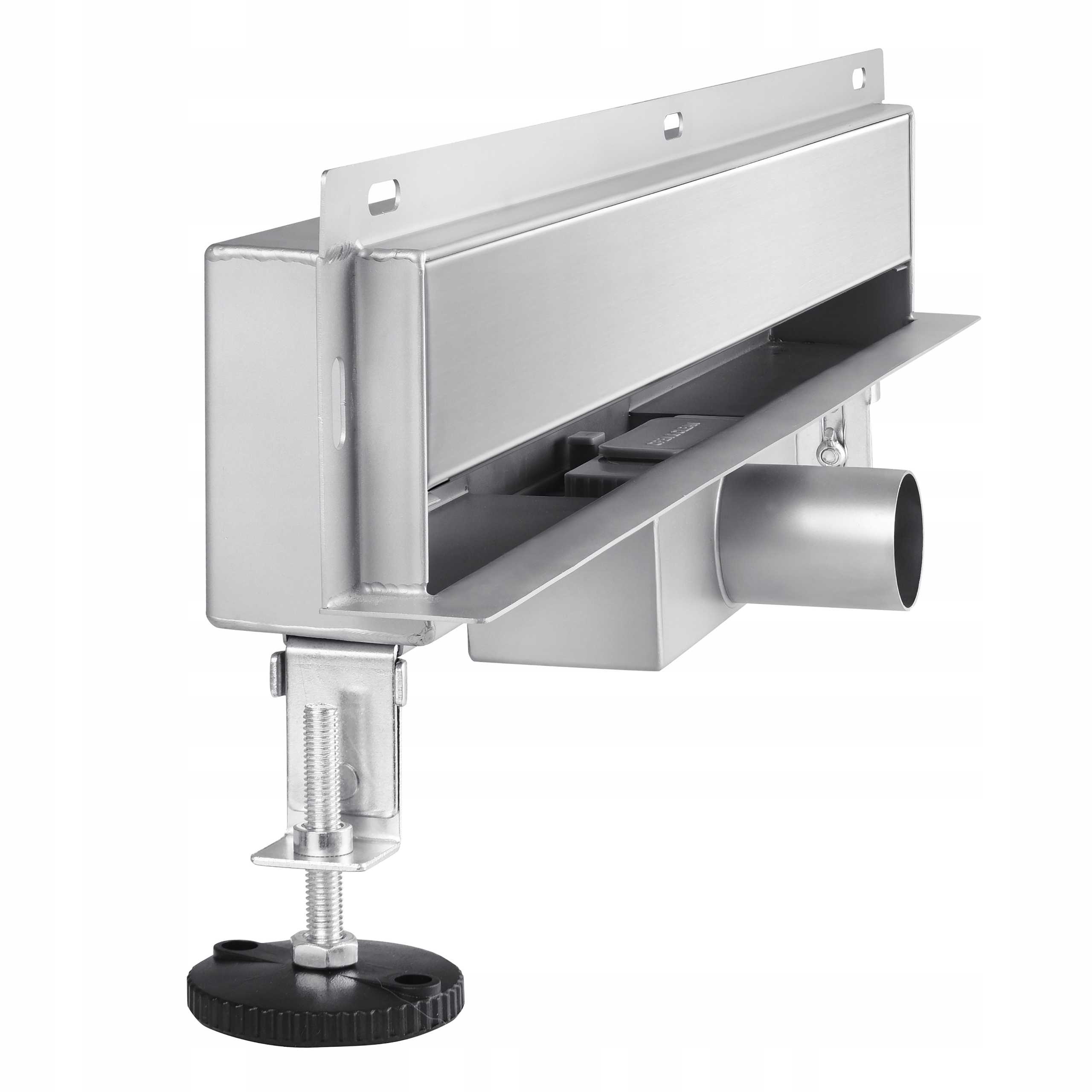 Aquauno Linijový Stenový Odtok 70 cm Chrom S Nízkym Sifónom A Vysokou Prietočnosťou