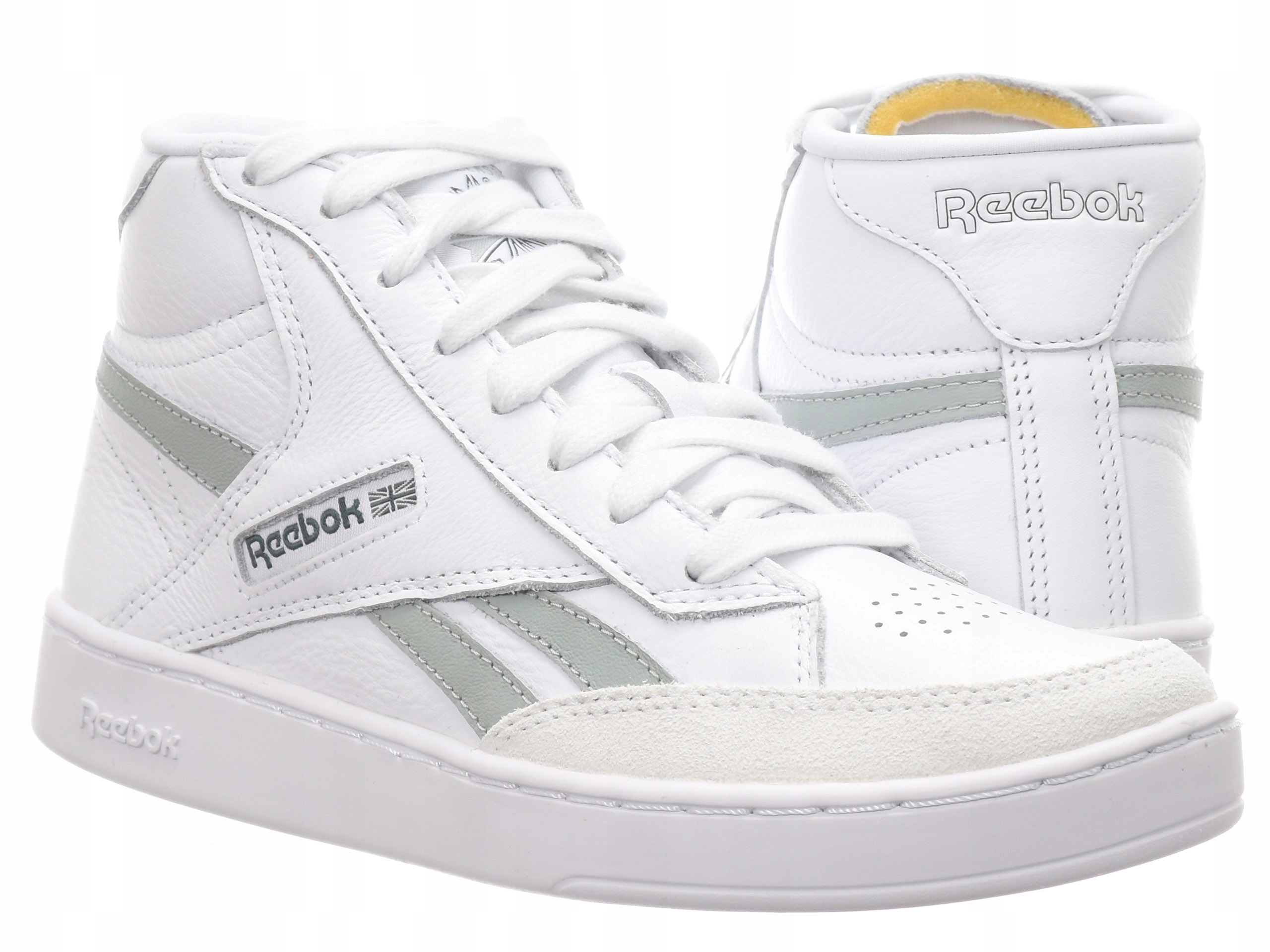 Dámské boty Reebok Club C Form Hi GZ2432 tenisky bílé kožené