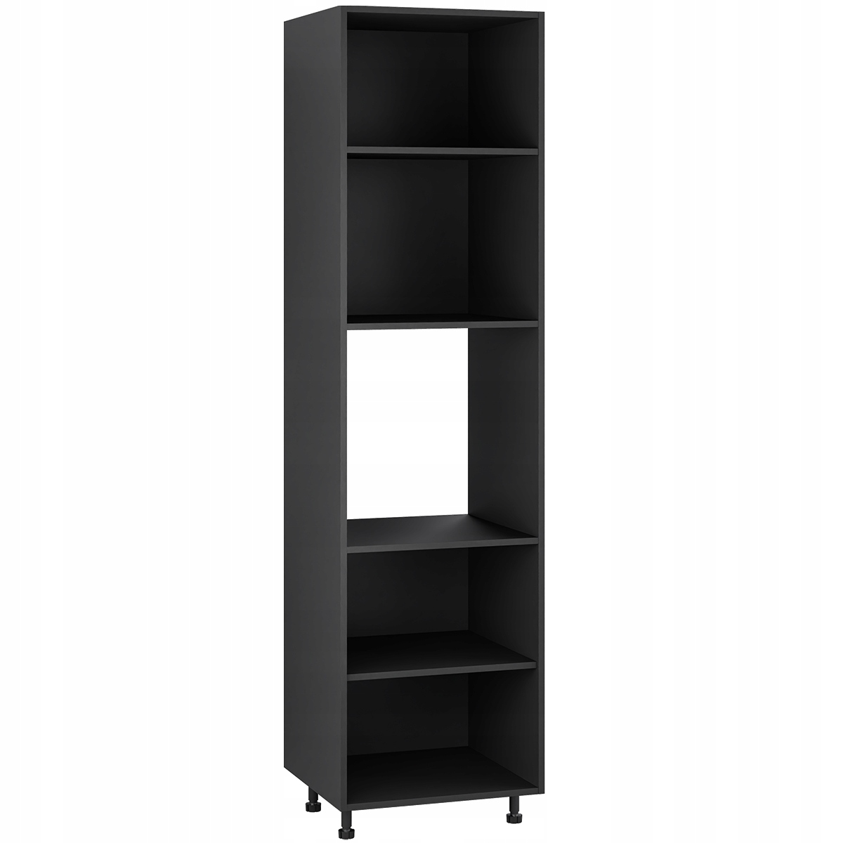 Korpus černá kuchyňská skříňka, spodní sloupek pod troubu 60/230 s příslušenstvím