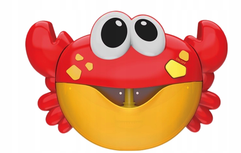 KRAB MASZYNKA DO ROBIENIA BĄBELEK PIANY W WANNIE PRYSZNIC DLA DZIECI MUZYKA Marka M-IMP