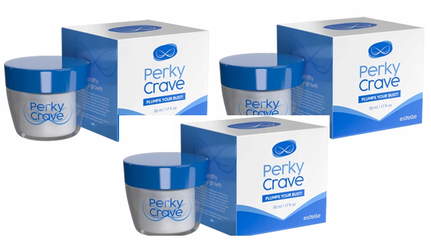 3X Perky Crave: Krém pro péči o prsa a krk || 50 ml