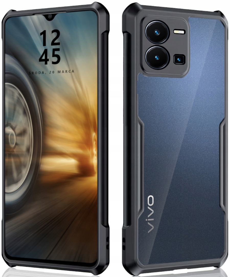 

Etui Pancerne Airbag Case Do Vivo Y35 Szkło