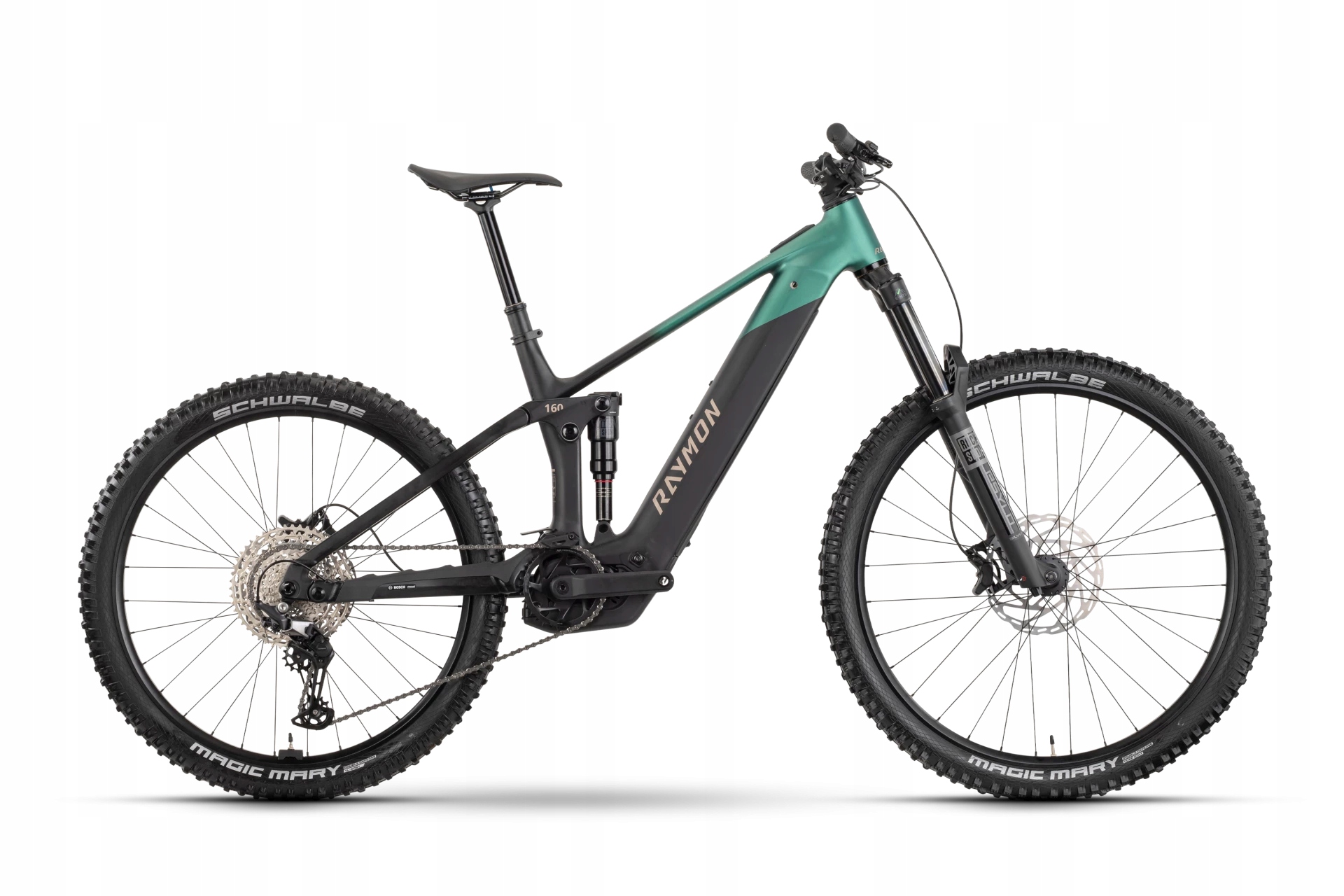 Rower elektryczny Raymon Vamok Comp 19" czarny rozmiar L bateria 800