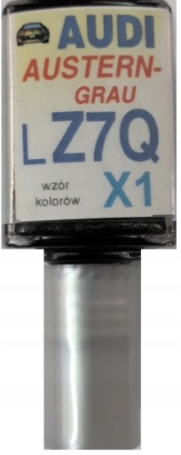 Zaprawka do rys 10ml Audi Vw Seat Z7Q LZ7Q X1 Austerngrau