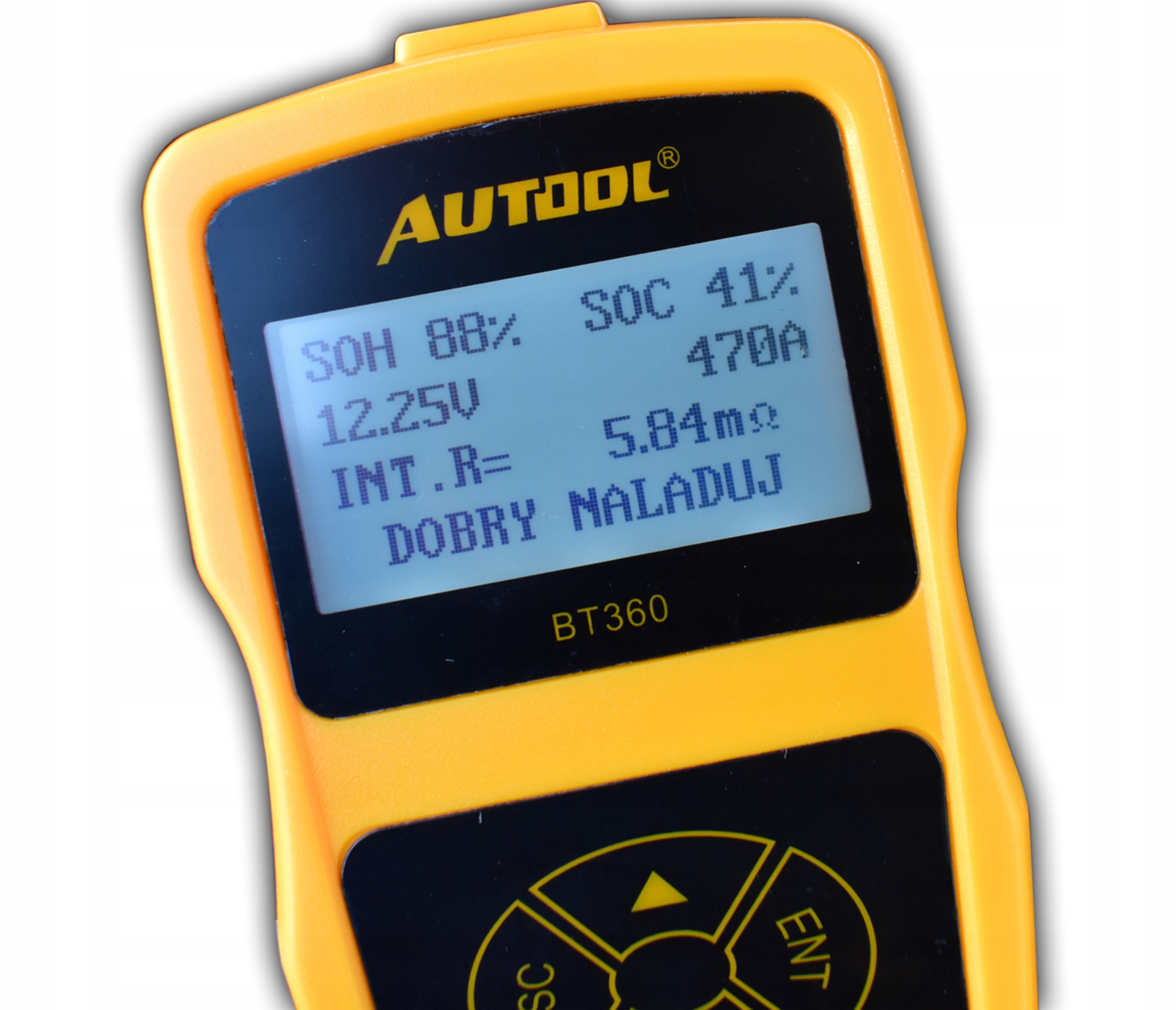 Тестер батареи и батареи 12V GEL, AGM, CA / CA