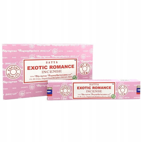 Kadzidełka Satya - Exotic Romance 15g