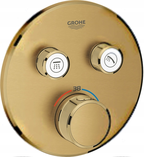 Grohe SmartControl bateria podtynkowa termostatyczna brushed cool sunrise