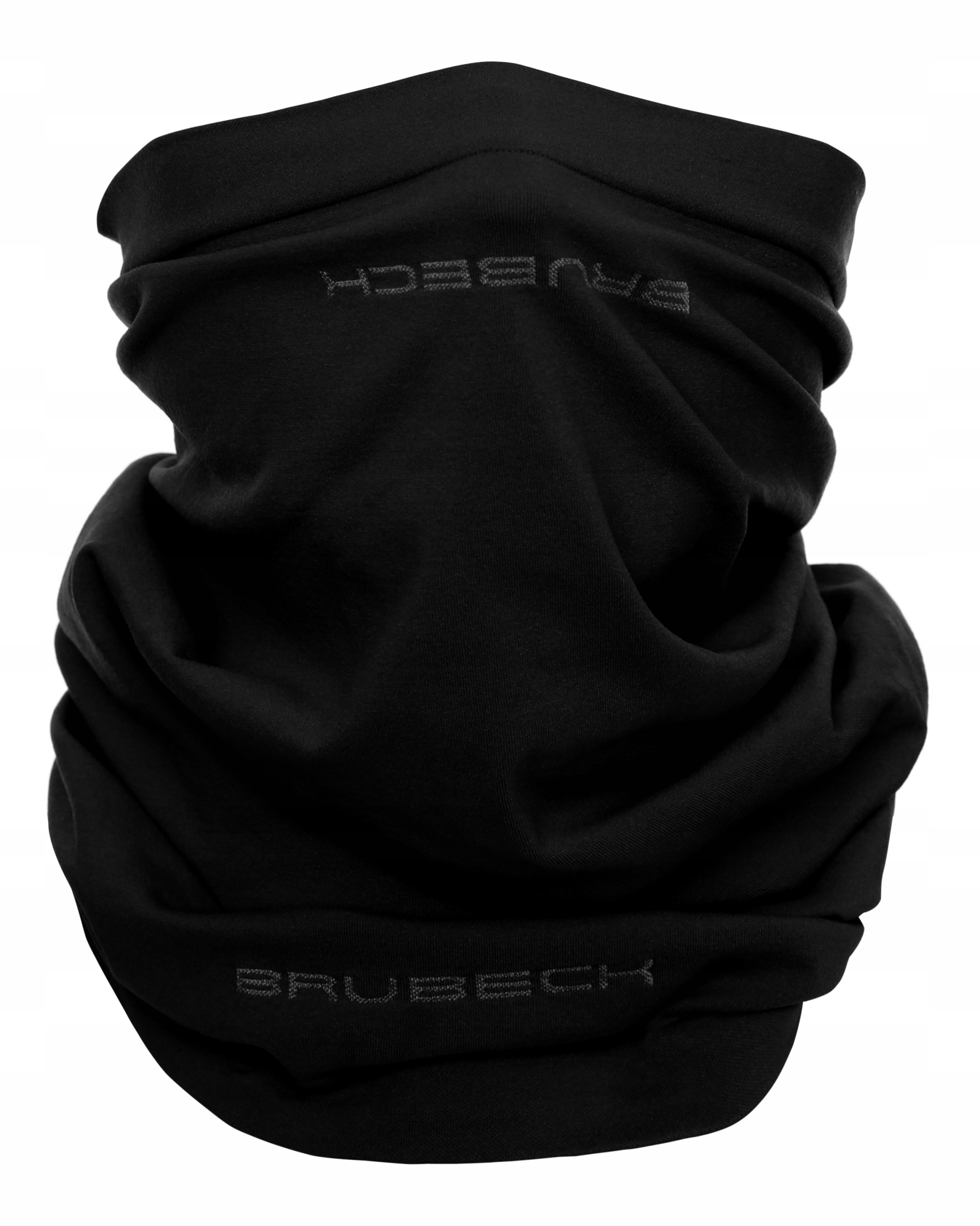 Brubeck Komin chusta wielofunkcyjna unisex Athletic czarny L/XL