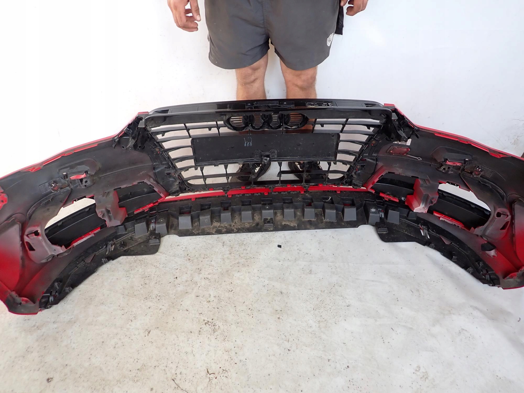 AUDI A3 III 3 8V HB S-LINE 13-16 bumper front front washer 4XPDC