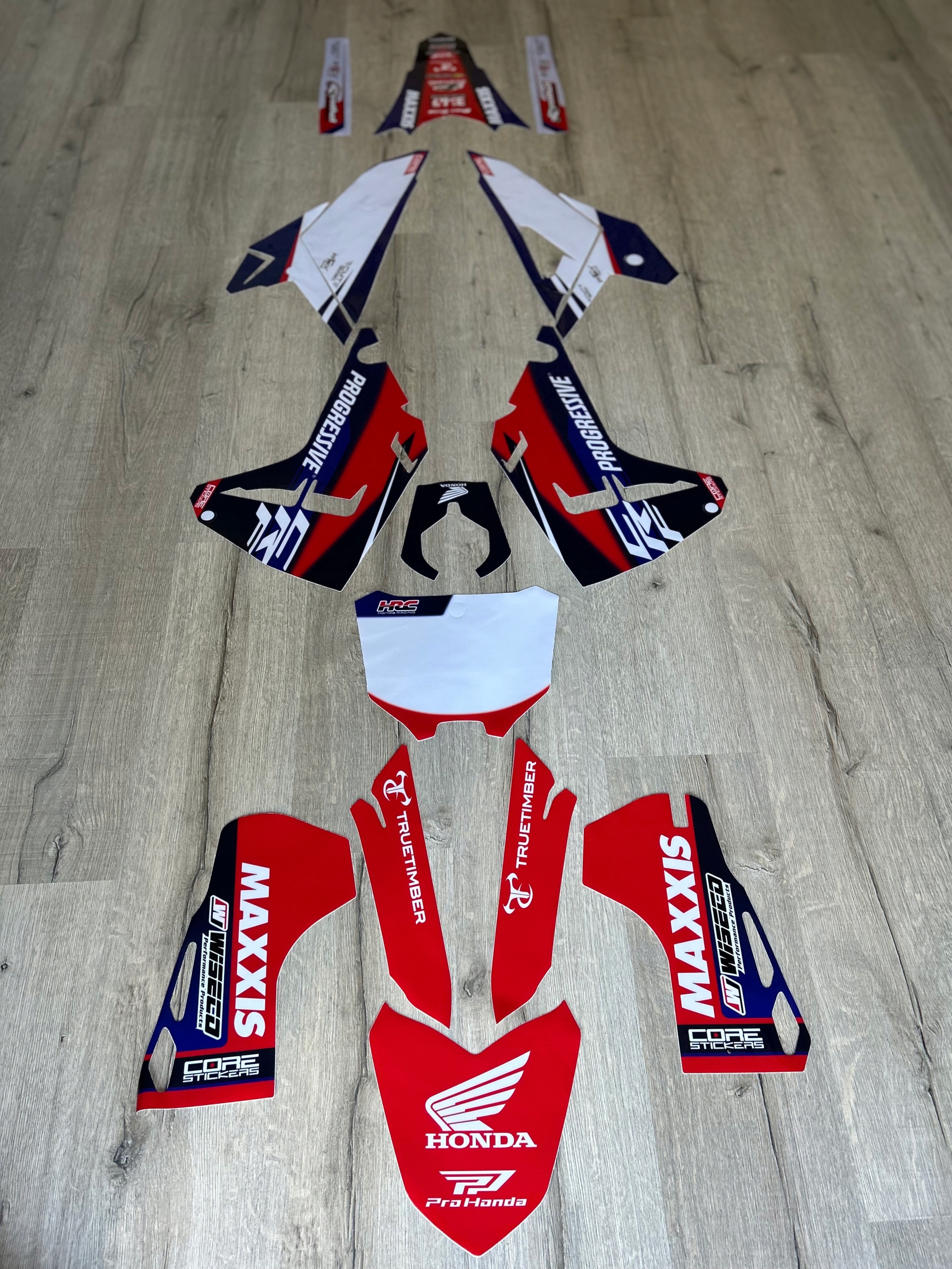 Honda Crf 250 450 R 22-24 Dýha Hrc z Italie Cubamoto