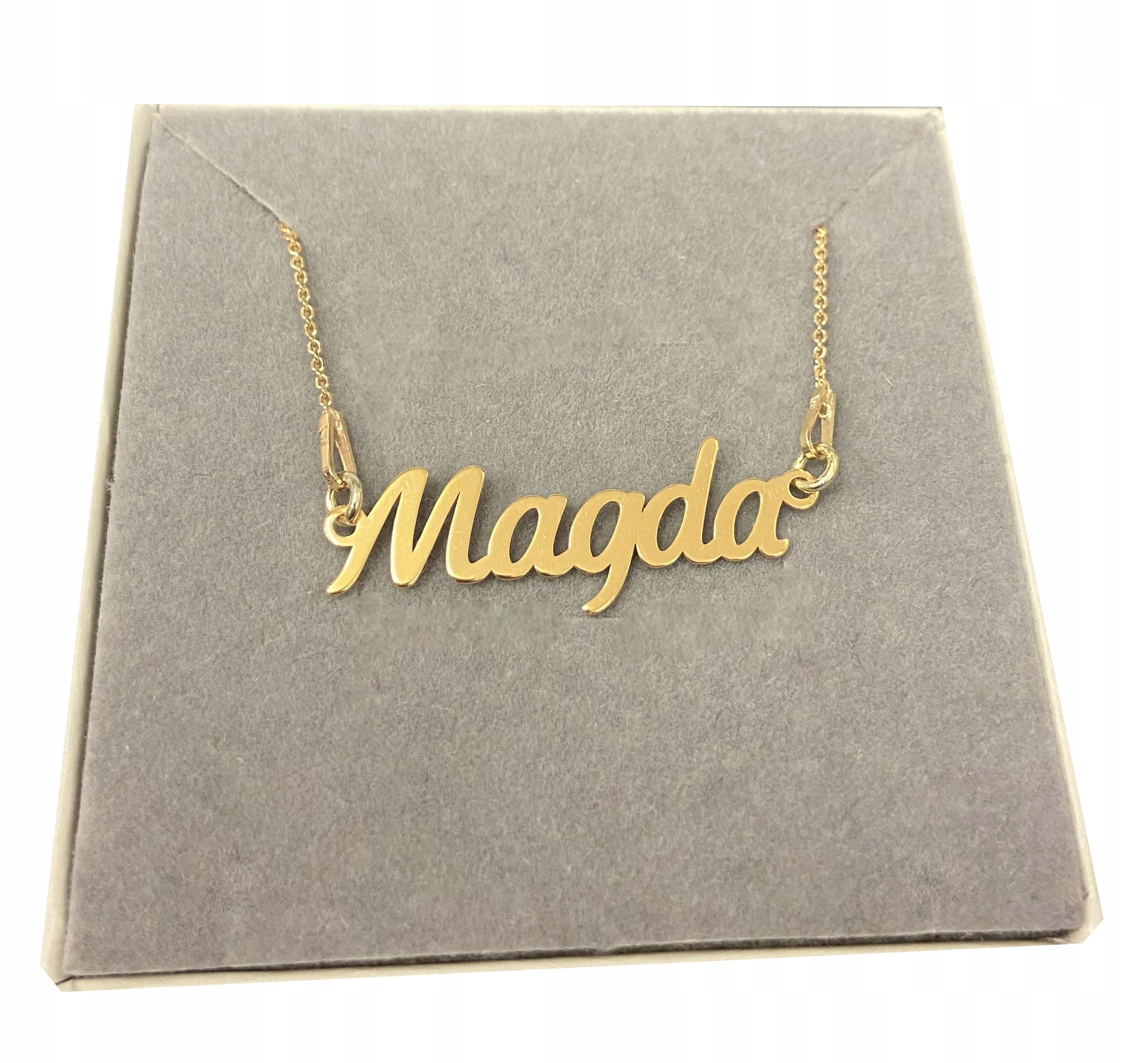 

Naszyjnik imiennik imię Magda srebro 925