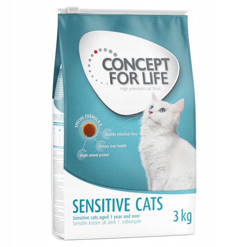 Concept for Life Sensitive suché krmivo pro kočky 10 kg