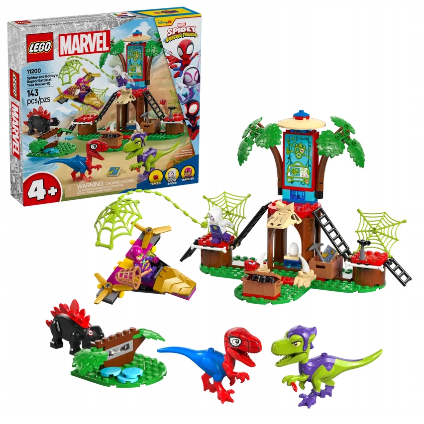Lego 11200 Marvel Bitva Spideyho a Gobbyho u domku na stromě