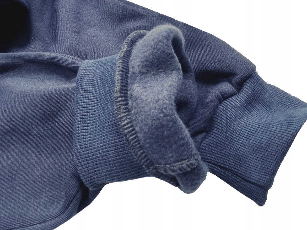 CIEPŁE dresy RESET r 10 - 128 cm GRANAT Materiał dominujący bawełna