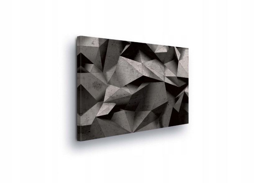 Obraz 80x60 Geometrie abstrakce textura beton kámen moderní