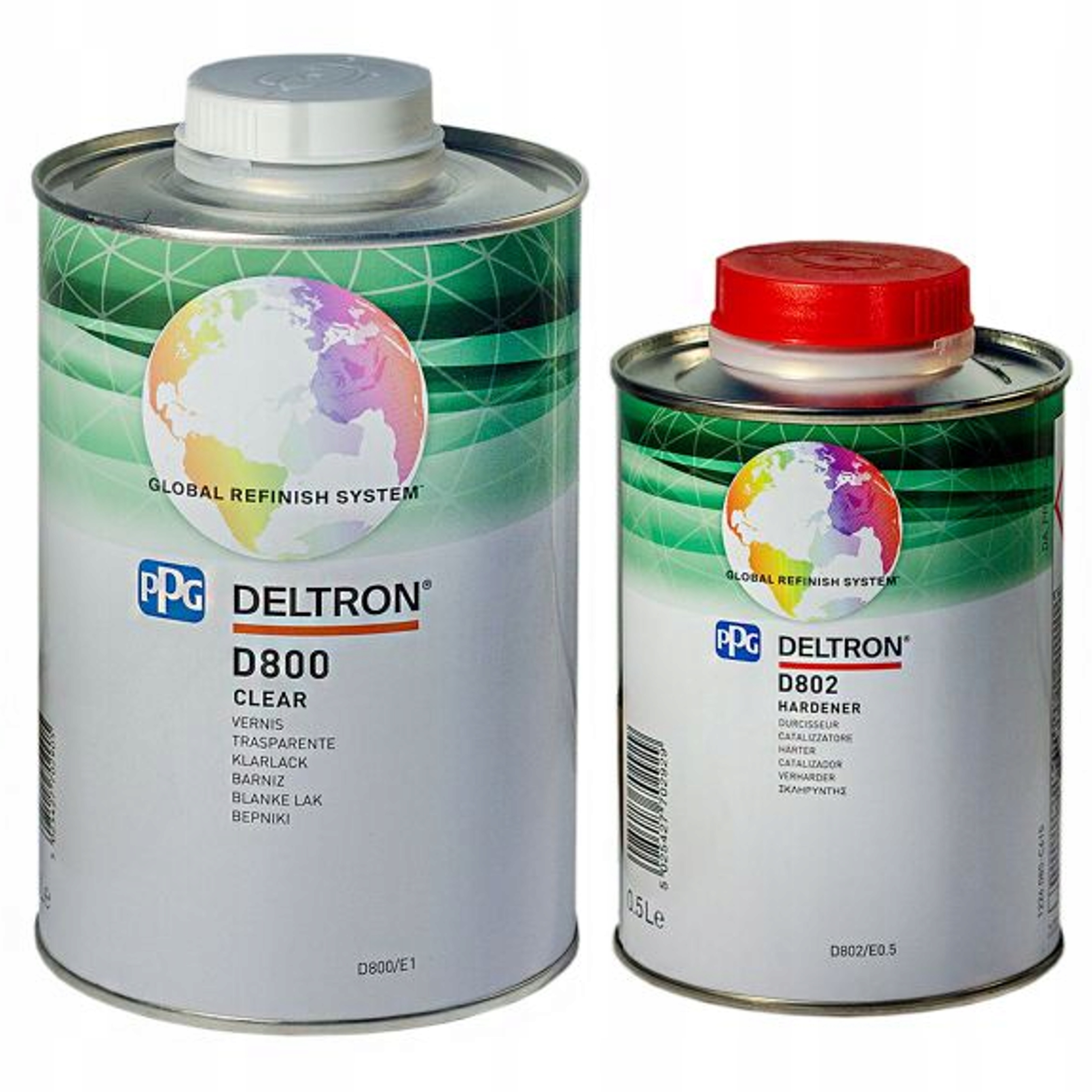 

Lakier bezbarwny Ppg Deltron D800 1l + utw.