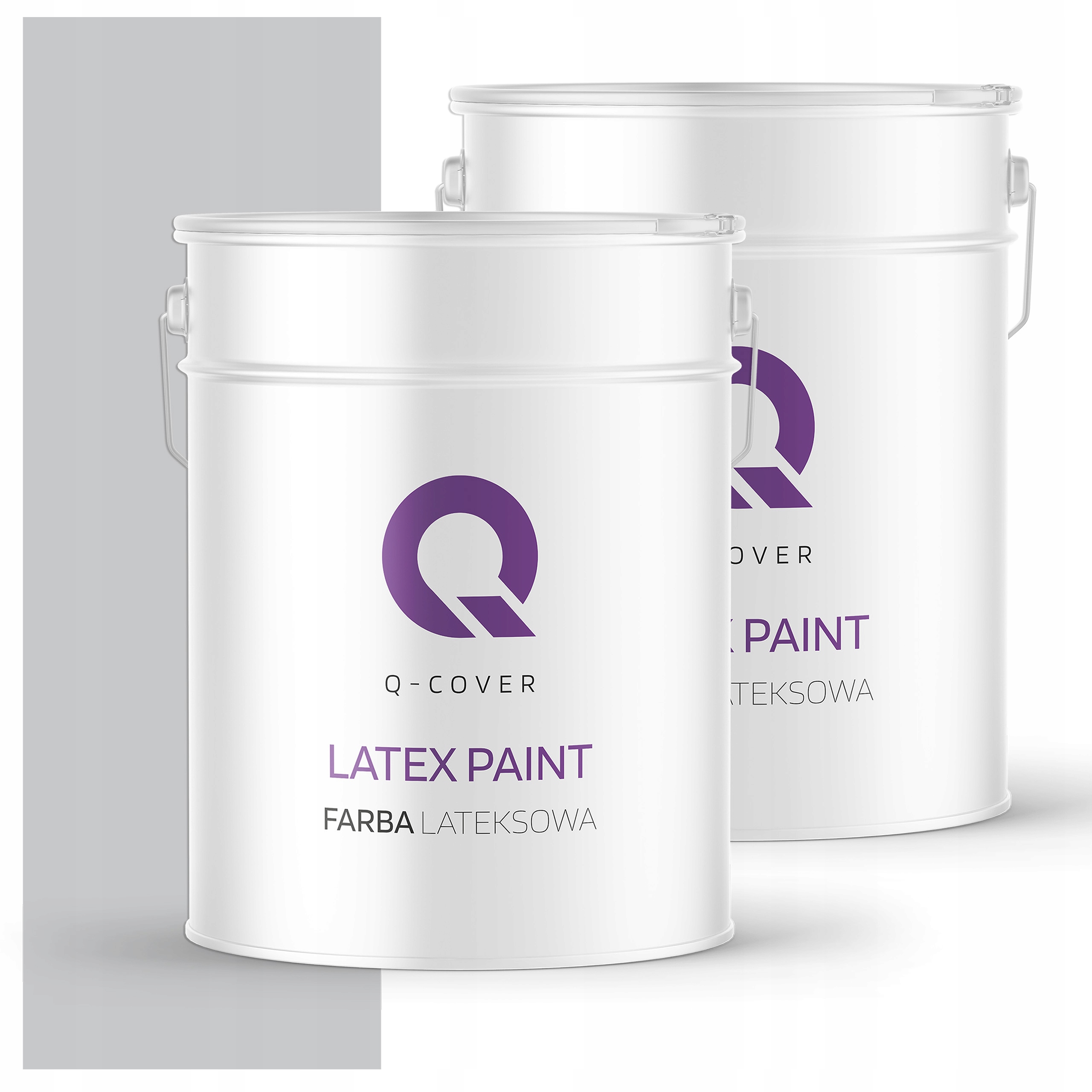 Latexová Farba Na Stenu Farba Šedá Svetlo H1061 Odtieň Modrá 10 L Matná