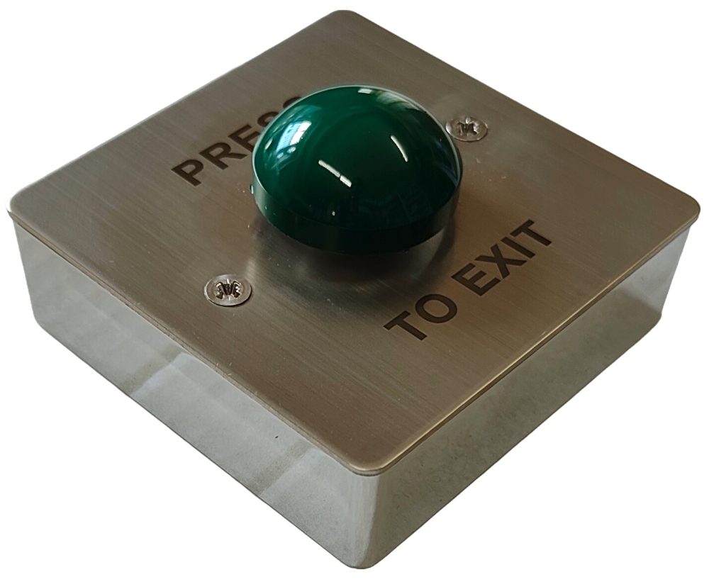 NATYNKOWY PRZYCISK WYJŚCIA OTWARCIA DRZWI FURTKA BRAMA DOMOFON EXIT METAL