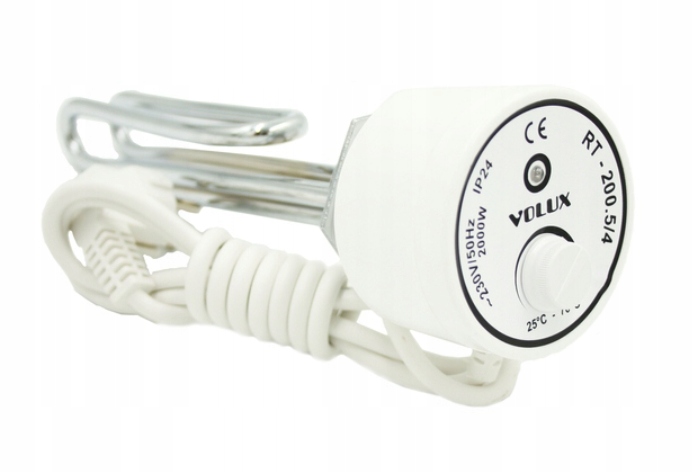 Ohřívač bojleru 2000 5/4 Kospel Elektromet Zahnutý