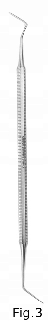 

Zgłębnik stomatologiczny dwustronny, Fig.3
