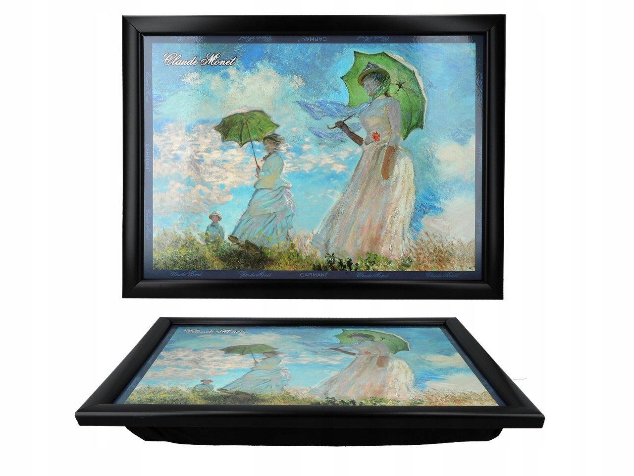 Podstavec pod notebook C. Monet, Žena s dáždnikom (carmani)