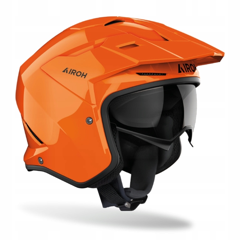 Motocyklová Prilba Airoh Kombakt Color Orange Gloss (s)