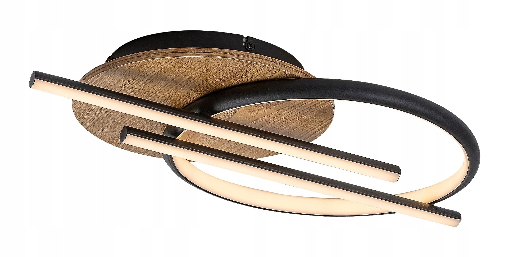 Moderná Led stropná lampa Arash Rabalux, drevo, 40 W, IP20