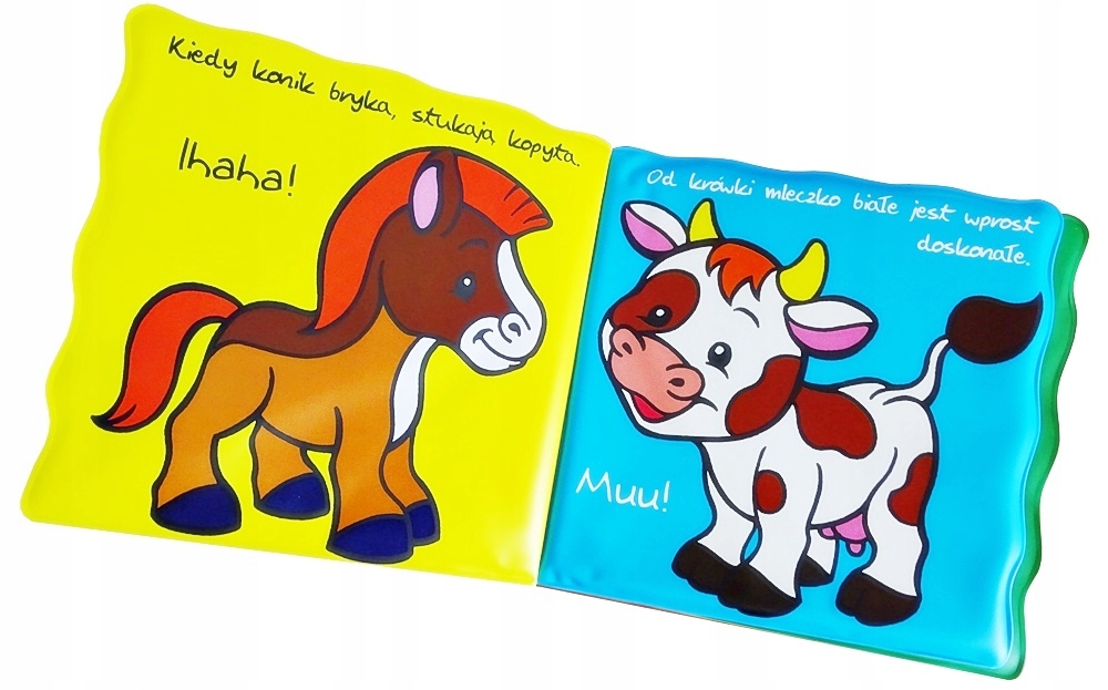 KSIĄŻECZKA DO KĄPIELI WIEŚ GŁOŚNY PLUSK Wiek dziecka 3 lata +