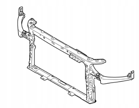 WZMOCNIENIE CZOŁOWE HYUNDAI IONIQ 2016-