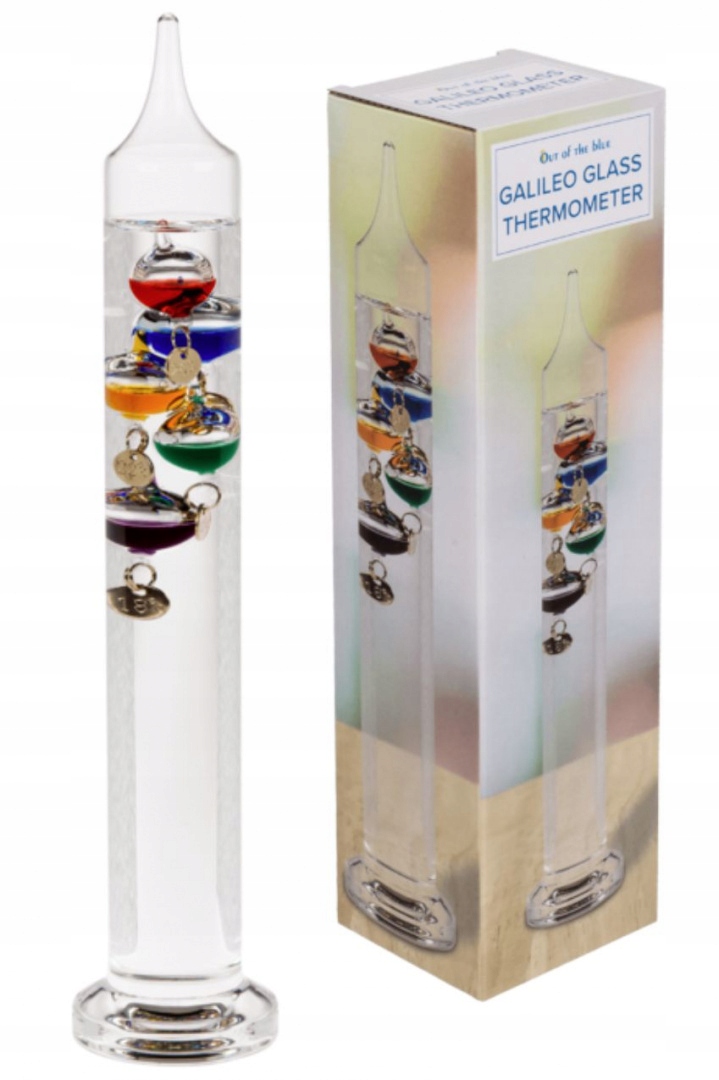

Termometr Galileo Galileusza Termoskop Szklany
