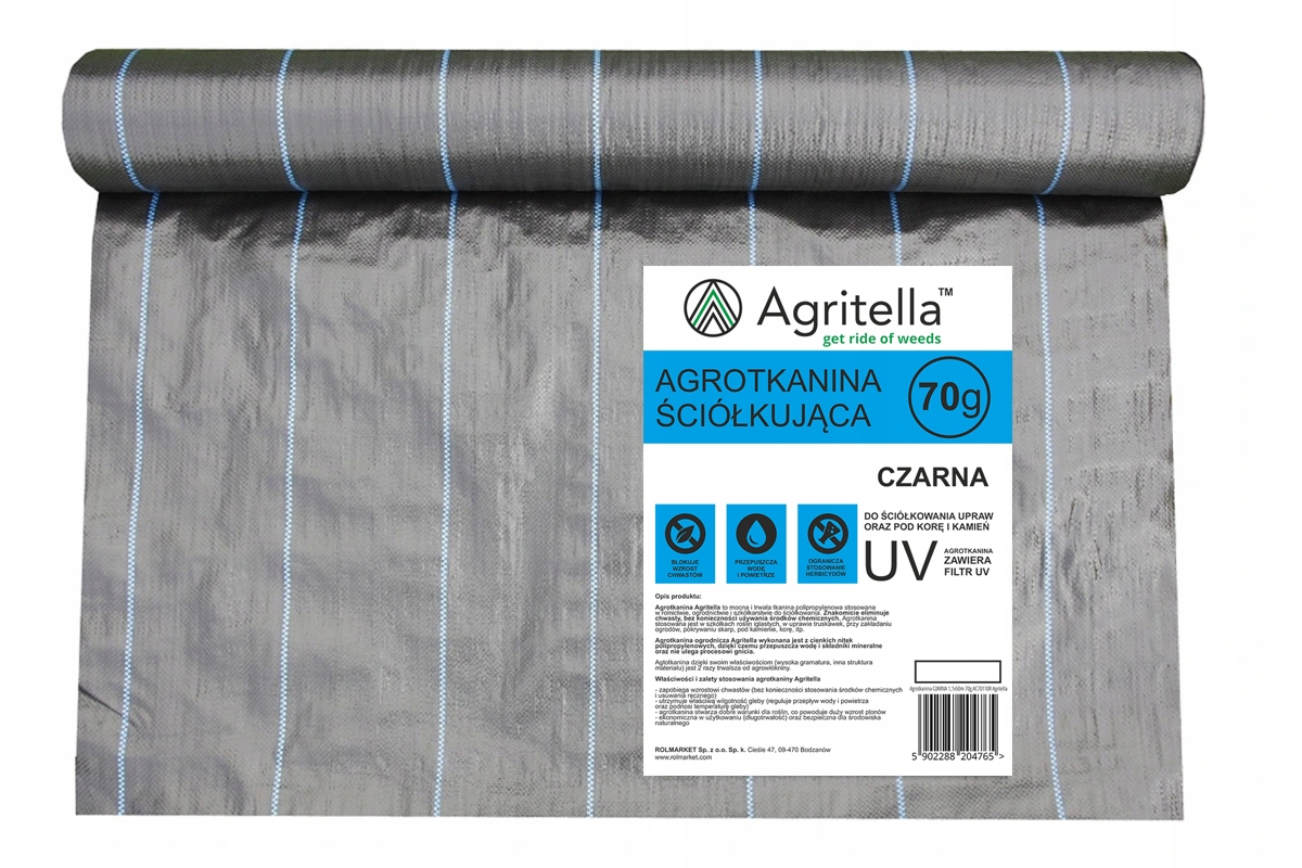 

Agrotkanina 70G Na Metry Agrowłóknina Na Chwasty