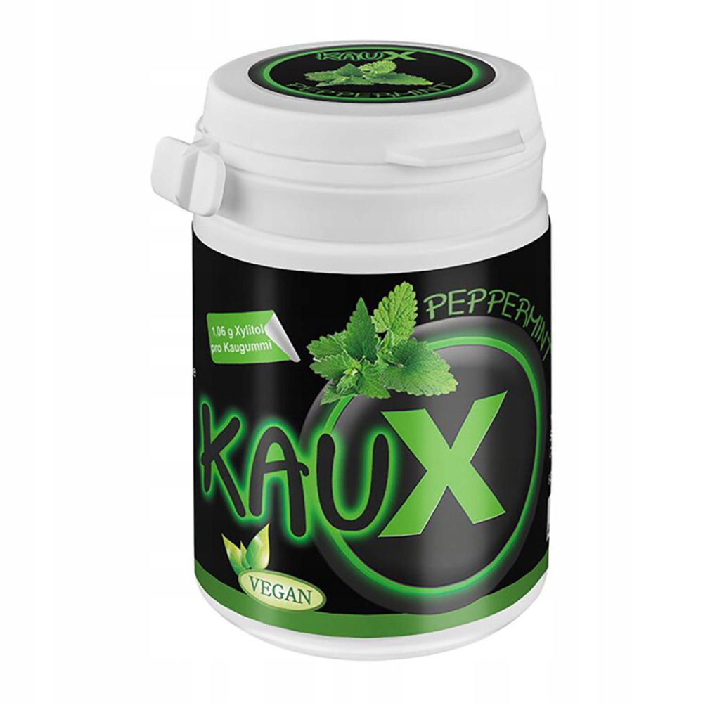 

Kaux Gumy z ksylitolem na próchnicę Peppermint