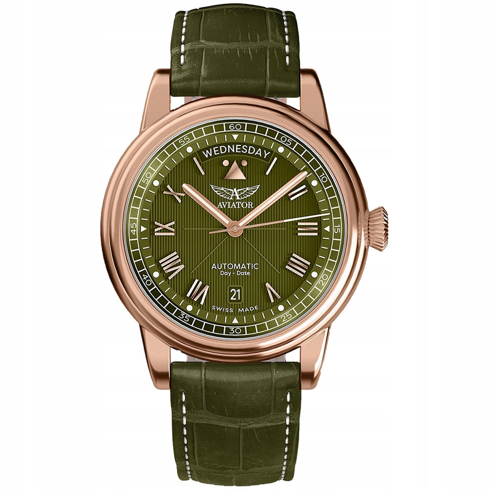 Pánské Hodinky Aviator V.3.35.2.279.4 zelené