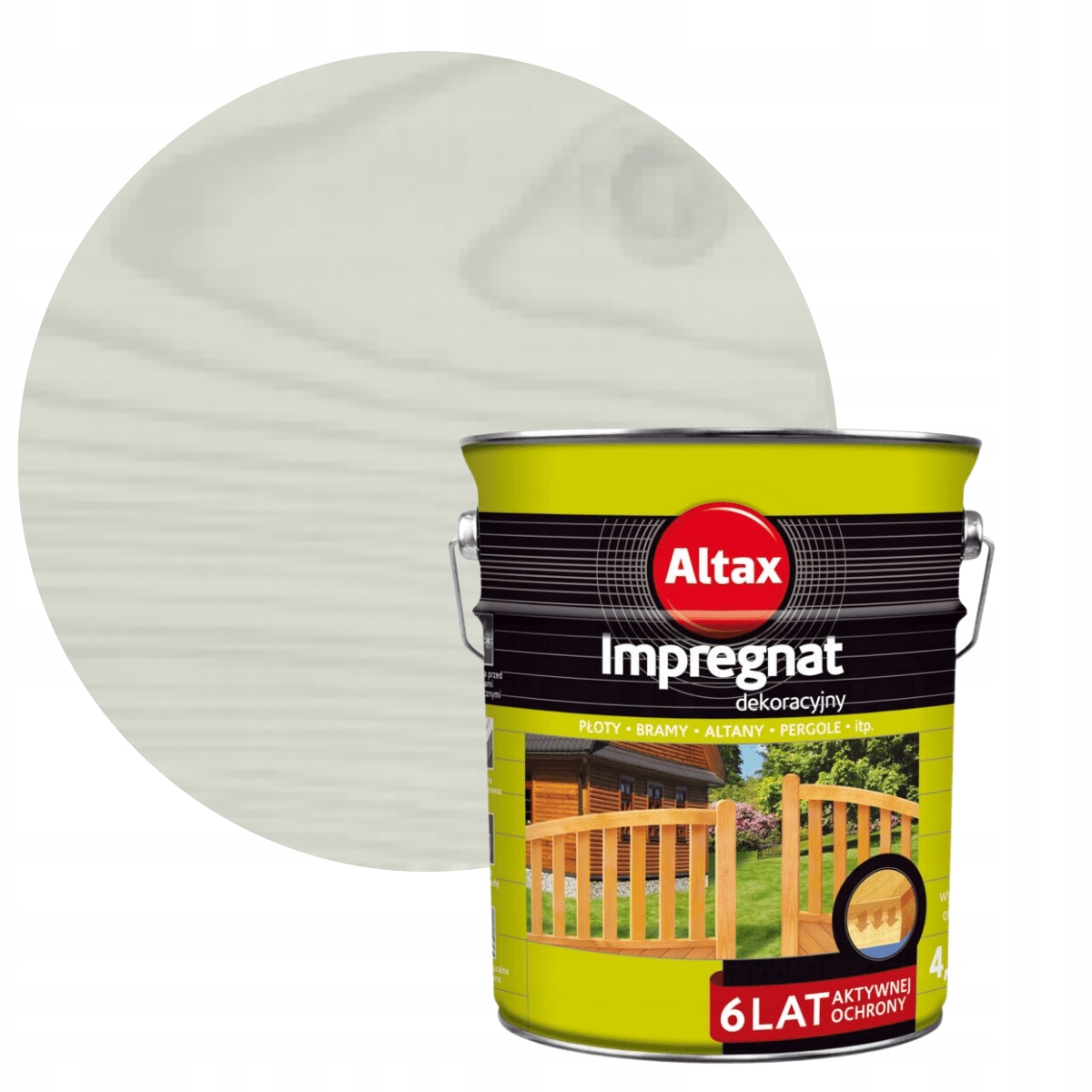 Altax Impregnat Dekoracyjny 4,5L Biały