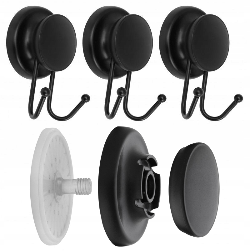 

Zestaw Haczyki 3SZT Na Ręczniki Czarny