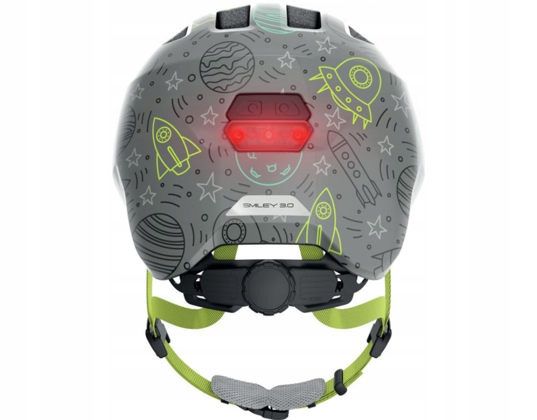 Abus Smiley 3.0 Led kask dziecięcy space M 50-55cm Rozmiar M