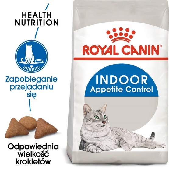 Levně Krmivo pro žravé kočky pobývající pouze doma – Royal Canin 2 kg